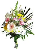 USA New Baby USA,,:New Baby Girl Bouquet